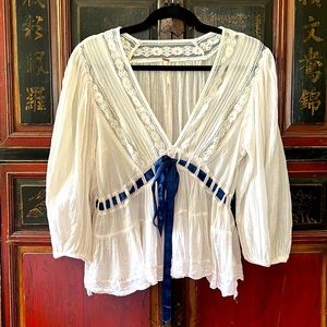 Free People Tunic Blouse
